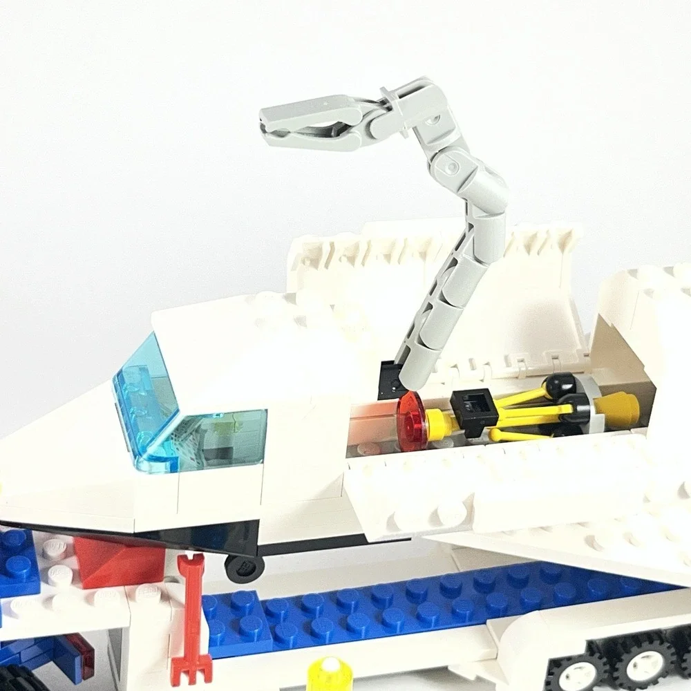 LEGO 6346 Shuttle Launching Crew Flight Manual Box Vintage Space Ship